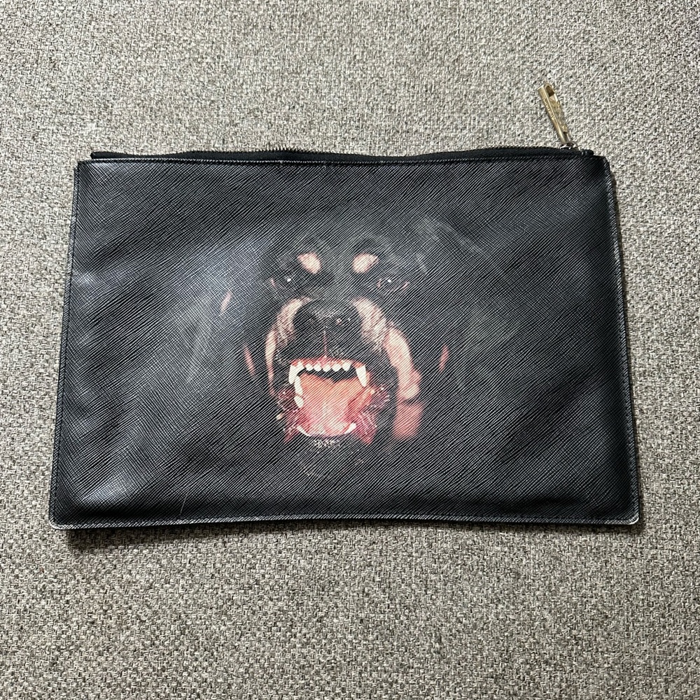 Givenchy Rottweiler clutch